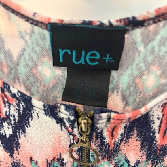 Colorful Rue Plus Dress - Picture 2 of 2